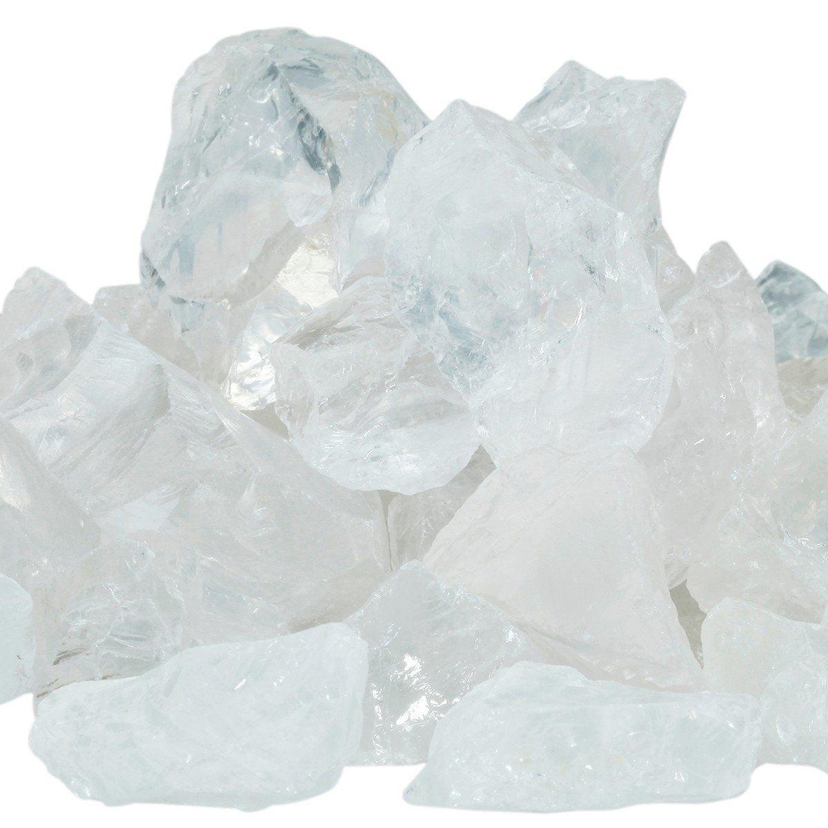 mookaitedecor 1 lb Bulk Natural Rock Quartz Raw Crystals Rough Stones for Tumbling,Cabbing,Polishing,Wire Wrapping,Wicca & Reiki