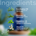 Breathe Essential Oil Blend 60 ml - Breath Sinus Relief with Menthol Oils - for Humidifiers, Diffusers, and Aromatherapy - Nexon