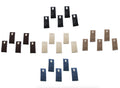 More of Me to Love 25-Pack Adjustable Pant Waistband Extensions - 5 Colors for Instant Comfort