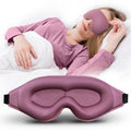 Clbxzwc 3D Advanced Eye Mask for Sleeping, Ultra Delicate Soft Skin Friendly Eye mask,100% Blackout Sleep Eye Mask for Sleep, Ey