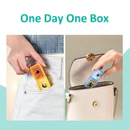 Fullicon Monthly Pill Organizer 2 Times a Day, 30 Day AM PM Pill Box with 32 Large Removable Cases, Medicine & Vitamin Storage f