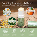 Scentered Aromatherapy Balm Stick, Love - Self Care & Emotional Wellbeing - 100% Natural Essential Oils Blend: Rose, Cedarwood,