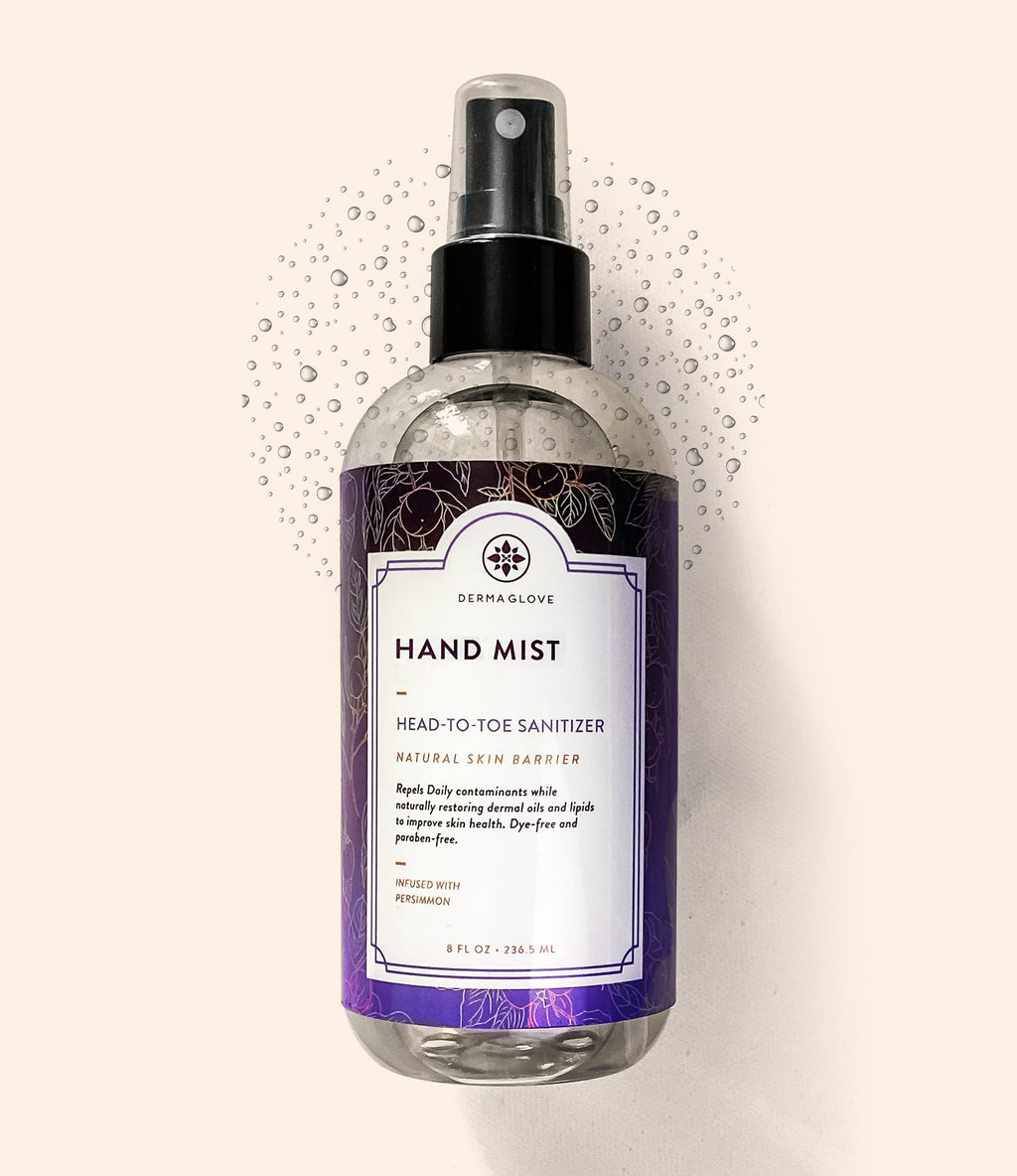 DERMAGLOVE HAND MIST- Hand Sanitizing Spray That Protects Skin, and Provides Moisture for Up to 8 Hours - Formulated With Vitami