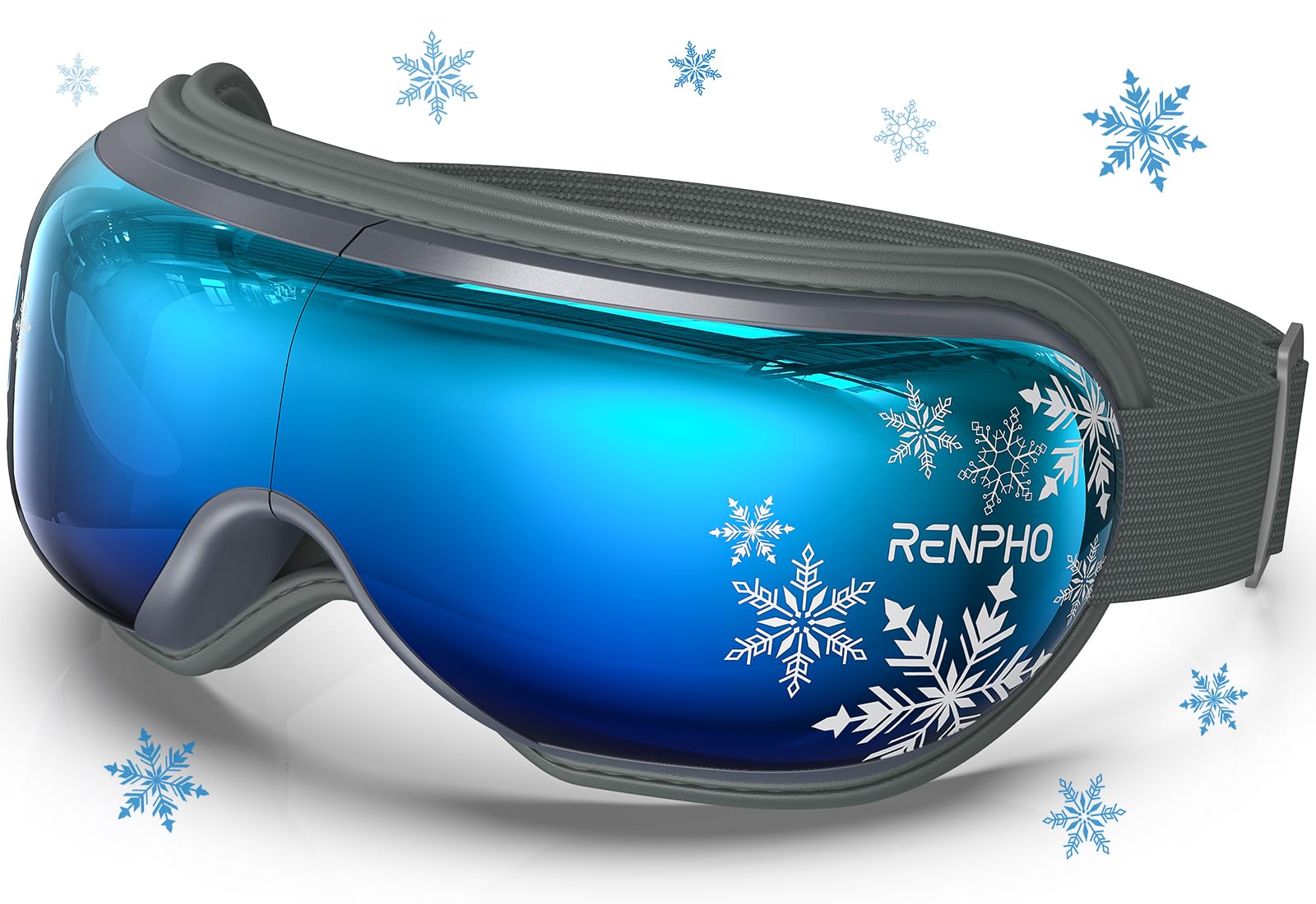 RENPHO Valentine's Day/Birthday Gifts for Women/Men, Eye Massager with Heat&Customized Gift Card, Heated Sleep Mask for Relax, S