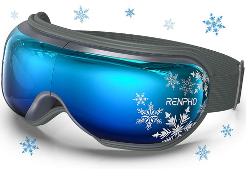 RENPHO Valentine's Day/Birthday Gifts for Women/Men, Eye Massager with Heat&Customized Gift Card, Heated Sleep Mask for Relax, S