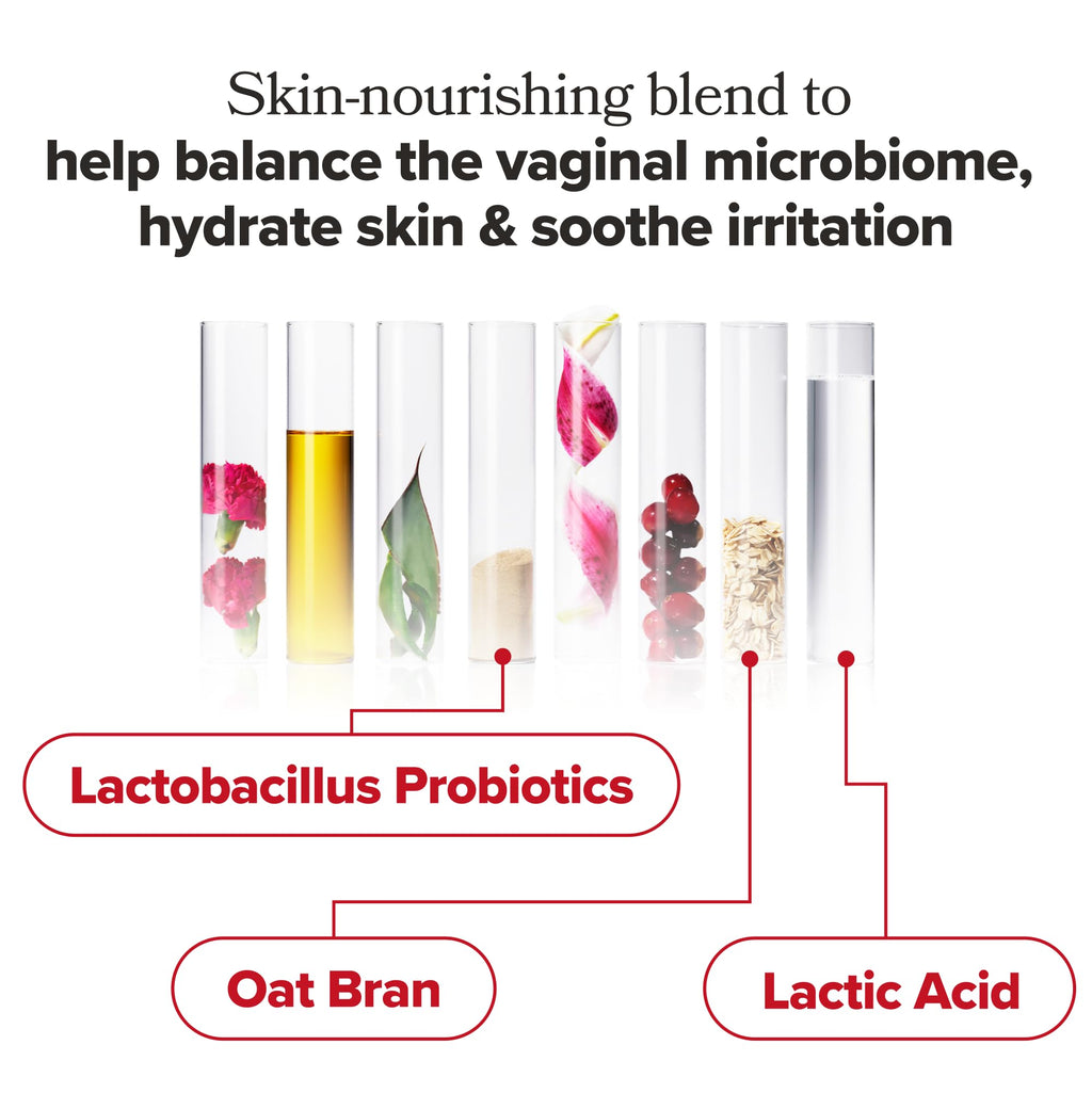 O Positiv URO pH Balanced Probiotic Wash - Odor Control, pH Balance, Dryness & Irritation Support for Intimate Areas - Probiotic
