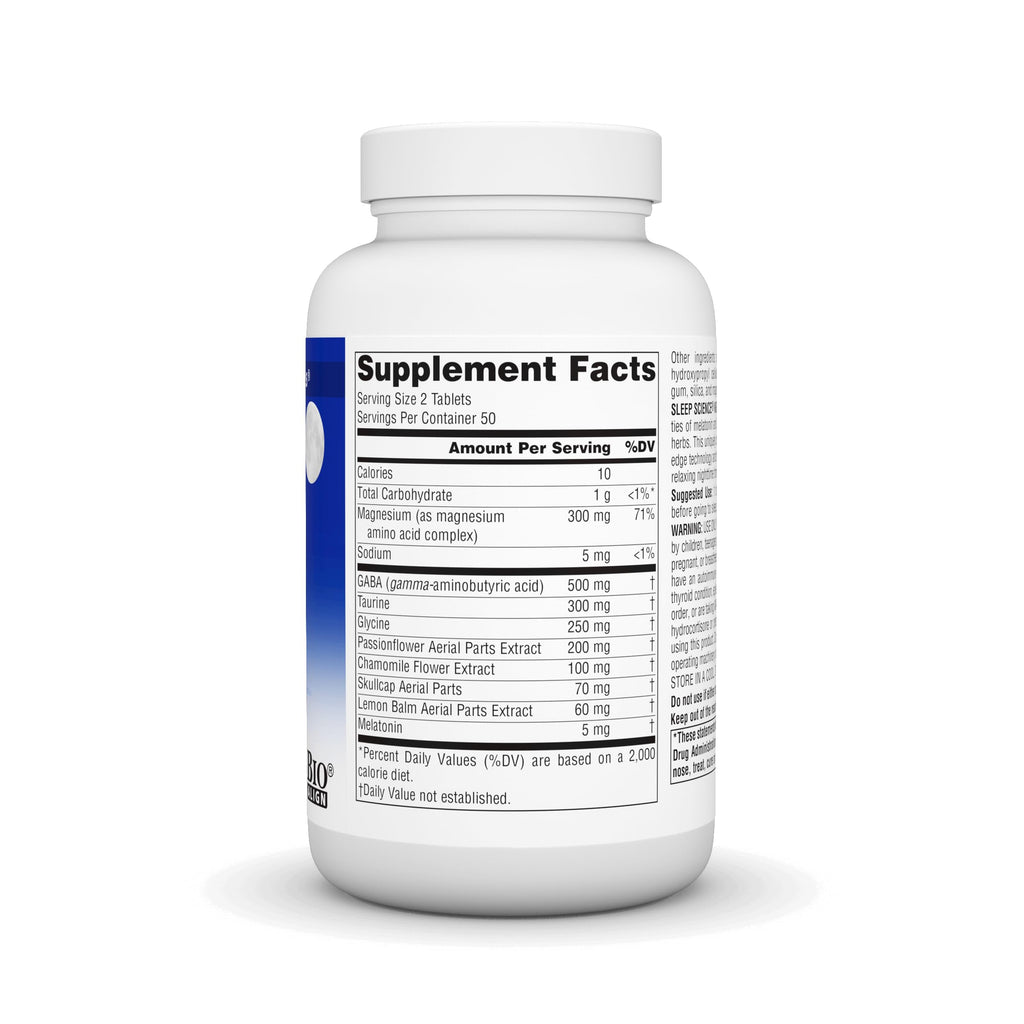 Source Naturals Sleep Science NightRest with Melatonin - BioAligned MultiNutrient & Herb Complex, for Rest & Relaxation Support*