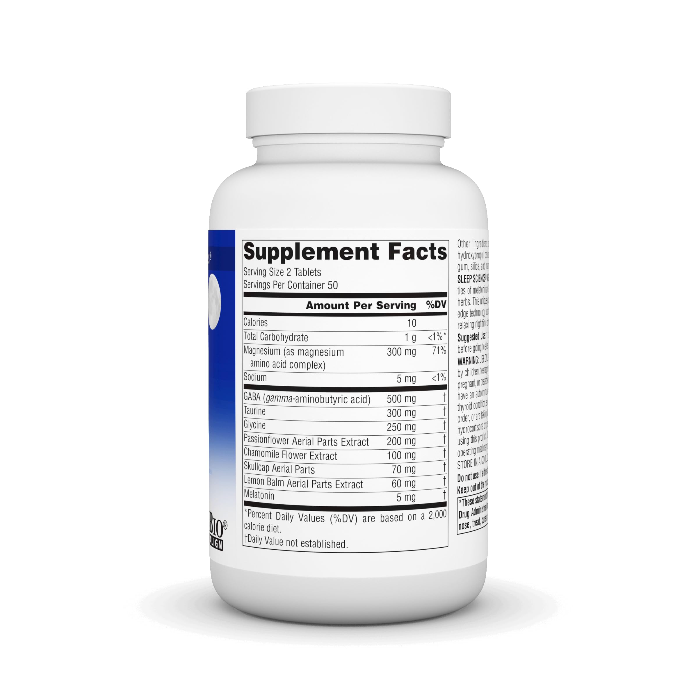 Source Naturals Sleep Science NightRest with Melatonin - BioAligned MultiNutrient & Herb Complex, for Rest & Relaxation Support*