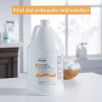 McKesson Hydrogen Peroxide 3%, 1 Gallon [Pack of 4] Bulk, Topical Solution USP, First Aid Antiseptic, Oral Debriding Agent