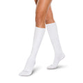 SmartKnit Seamless Diabetic Over-The-Calf Socks 3 Pack (6 Count) - Small - White