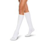 SmartKnit Seamless Diabetic Over-The-Calf Socks 3 Pack (6 Count) - Small - White