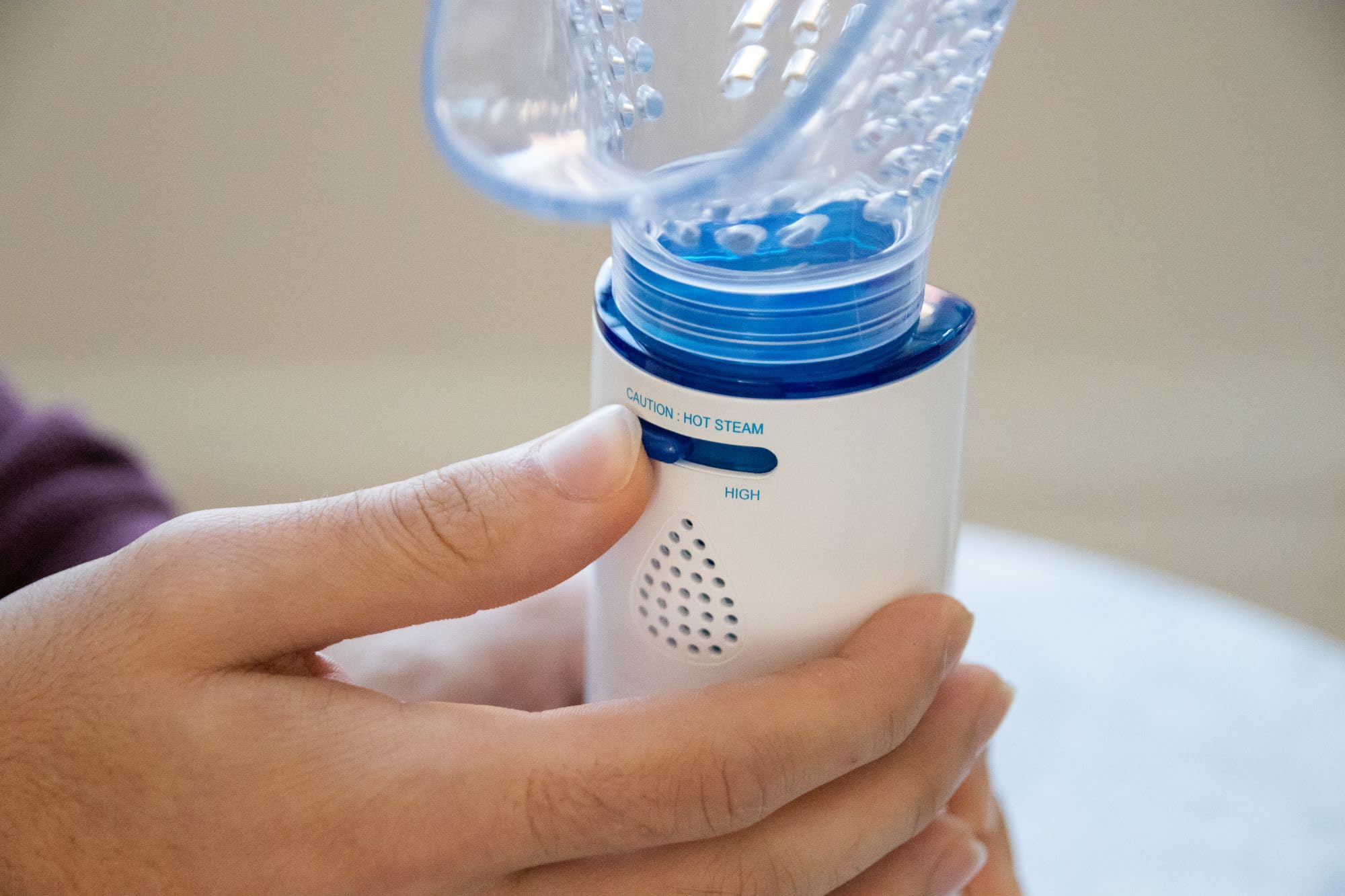 Crane Personal Sinus Steam Inhaler for Voice Crane Corded Personal Steam Inhaler, for Sinus, Congestion, Cough, & Cold Relief, V