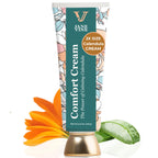 JANE VINE Calendula Cream for Radiation Burn Relief, Anti Itch Bug Bite Relief, Burn Cream, Soothing Aloe, Jojoba, Dandelion, Un