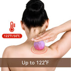 Vibrating Massage Ball with Heat - Portable Physical Therapy for Muscle Relief Up to 120 H Heating Temperature for Myofascial Re