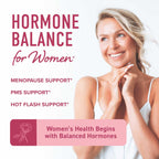 Hormone Balance Liquid Drops | With Black Cohosh, Stinging Nettle, Red Raspberry Leaf, Chasteberry & More | Menopause, Hot Flash