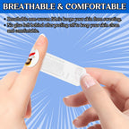 60pcs Jesus Bandages, 2.83x0.75in Jesus Loves You Waterproof PE Adhesive Bandage for Minor Wound Care, Comfortable Hypoallergeni