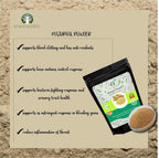 AYURVEDASHREE Majuphal Powder 100 Gm | Galnuts Powder (Quercus infectoria) | 100% Pure Quercus Infectoria/Majuphal/Manjakani