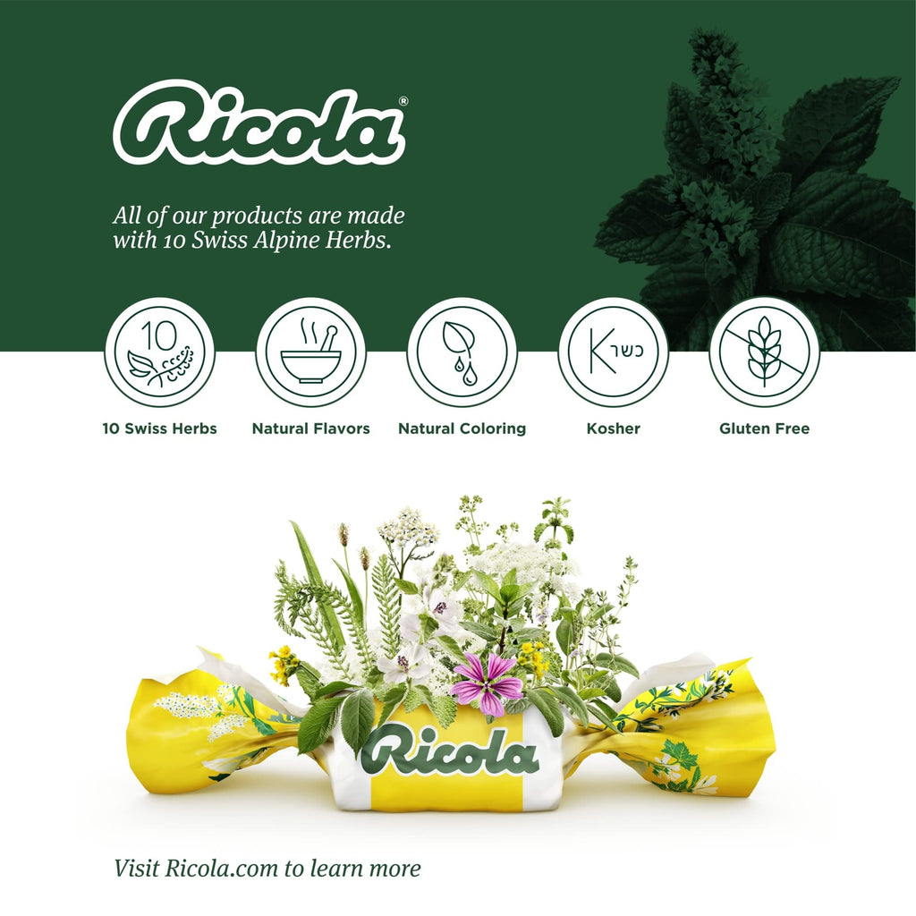 Ricola Natural Herb Cough Drops 50 Each (Pack of 3)