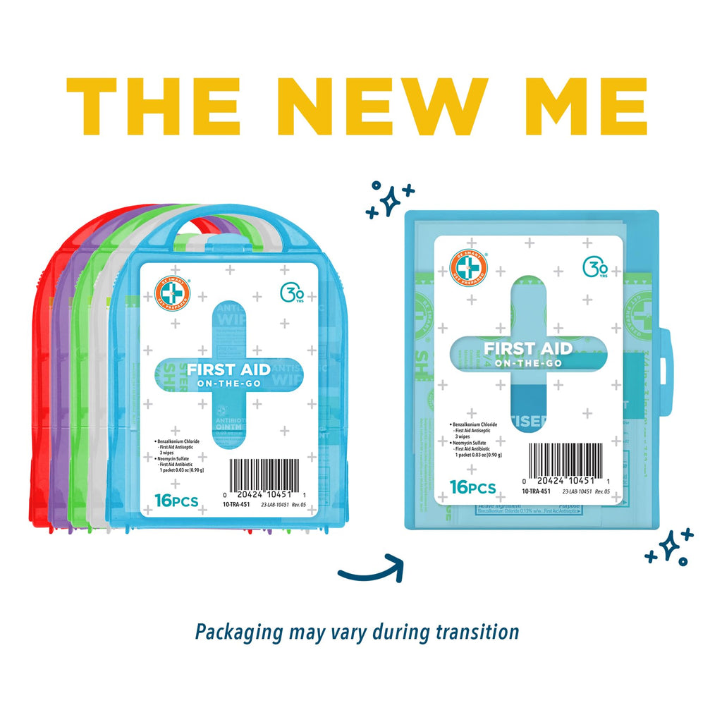 Be Smart Get Prepared Compact First Aid Kit, FSA/ HSA eligible (Packaging may vary)