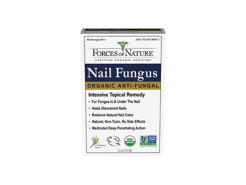 Forces of Nature -Natural, Organic Nail Fungus Treatment (11ml) Non GMO, No Harmful Chemicals, Nontoxic -Fight Damaged, Cracked,