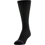MediPeds womens Peds Crew With Non-binding Top Cushion 4 Pairs diabetic socks and shoe insoles, Black, Men s 9-12 Women 10-13 US