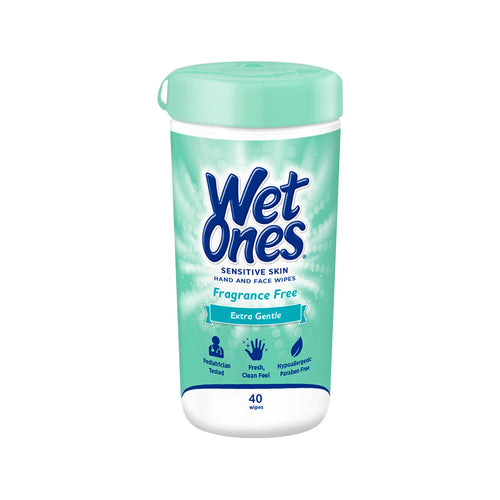 Wet Ones Hand and Face Wipes,  Sensitive Skin Wipes | Unscented Wipes, Hand and Face Wipes Sensitive Skin, Wet Ones Sensitive Sk