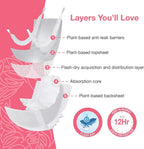 Veeda Natural Adult Incontinence Underwear for Women - Postpartum Underwear for Bladder Leakage Protection - Disposable Underwea
