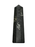 Nuummite Crystal Towers ~ Natural Healing Crystal Point Obelisk for Reiki Healing and Crystal Grid (2 to 3 INCH)