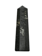 Nuummite Crystal Towers ~ Natural Healing Crystal Point Obelisk for Reiki Healing and Crystal Grid (2 to 3 INCH)