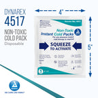 Dynarex 4517 Instant Cold Pack with Urea, 4x5, Pack of 24