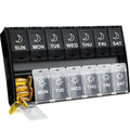 XL Large Pill Organizer 2 Times a Day, Weekly Am Pm Pill Box with Hinged Lids, 7 Day Medicine Vitamin Pill Case, Daily Pill Cont
