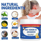 Zealand Bee Venom Serum Gel, Professional for Joint, Muscle, Bone Cream, 24h Fast Release, Soothing Powerful for Back, Neck, Han