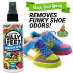 Foot and Shoe Deodorizer Spray, Extra-Strength Odor Eliminator for Smelly Shoes, Kids Feet, and Sweat, Candy Apple Scent, Altern