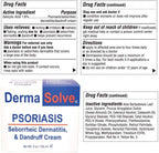 Extra Strength Psoriasis Cream (2 Pack) - Seborrheic Dermatitis & Dandruff Lotion - Advanced Moisturizing Relief Formulated to T