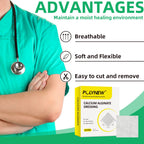 Polynew Calcium Alginate Wound Dressing, 4 x 4-12 Pcs/Box Soft and Highly Absorbent Pads, Home Health Care, Medical Supplies