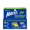 Macks Ear Seals Earplugs, 1 Pair with Detachable Cord - 26db High NRR - Dual Purpose Comfortable Ear Plugs for Noise Reduction a