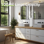 2ndAroma Home Diffusers for Large Home with Essential Oil 100ml, Oil Diffuser Essential Oils Waterless with Remote Control, Alum