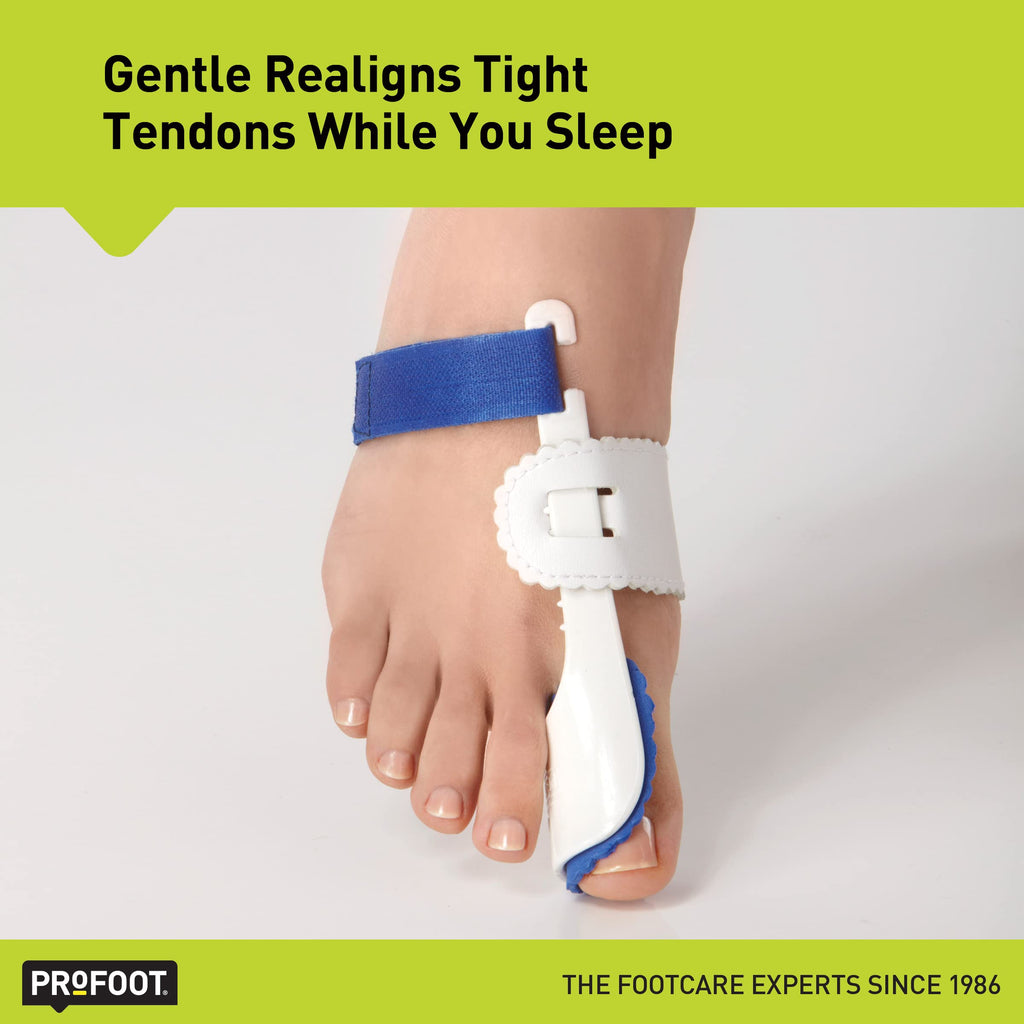 PROFOOT Goodnight Bunion Corrector for Women & Men, Adjustable Big Toe Straightener, Helps Realign Tendons & Muscles While Sleep