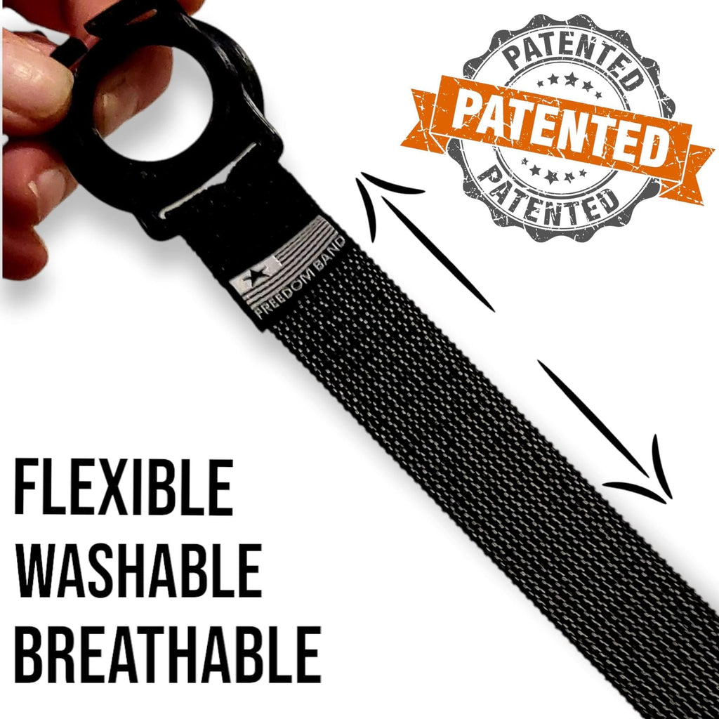 4-18 Inch Adjustable Freedom Band for Freestyle Libre 3 : Transmitter Protection Sensor Cover Arm & Leg Band -No More Adhesive P