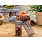 Juvale 50 Pack Empty Pill Bottles with Caps - 13 Dram Medicine Containers, Prescription Vials with Lids (Black)