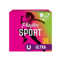 Playtex Sport Tampons, Ultra Absorbency, Fragrance-Free - 36ct