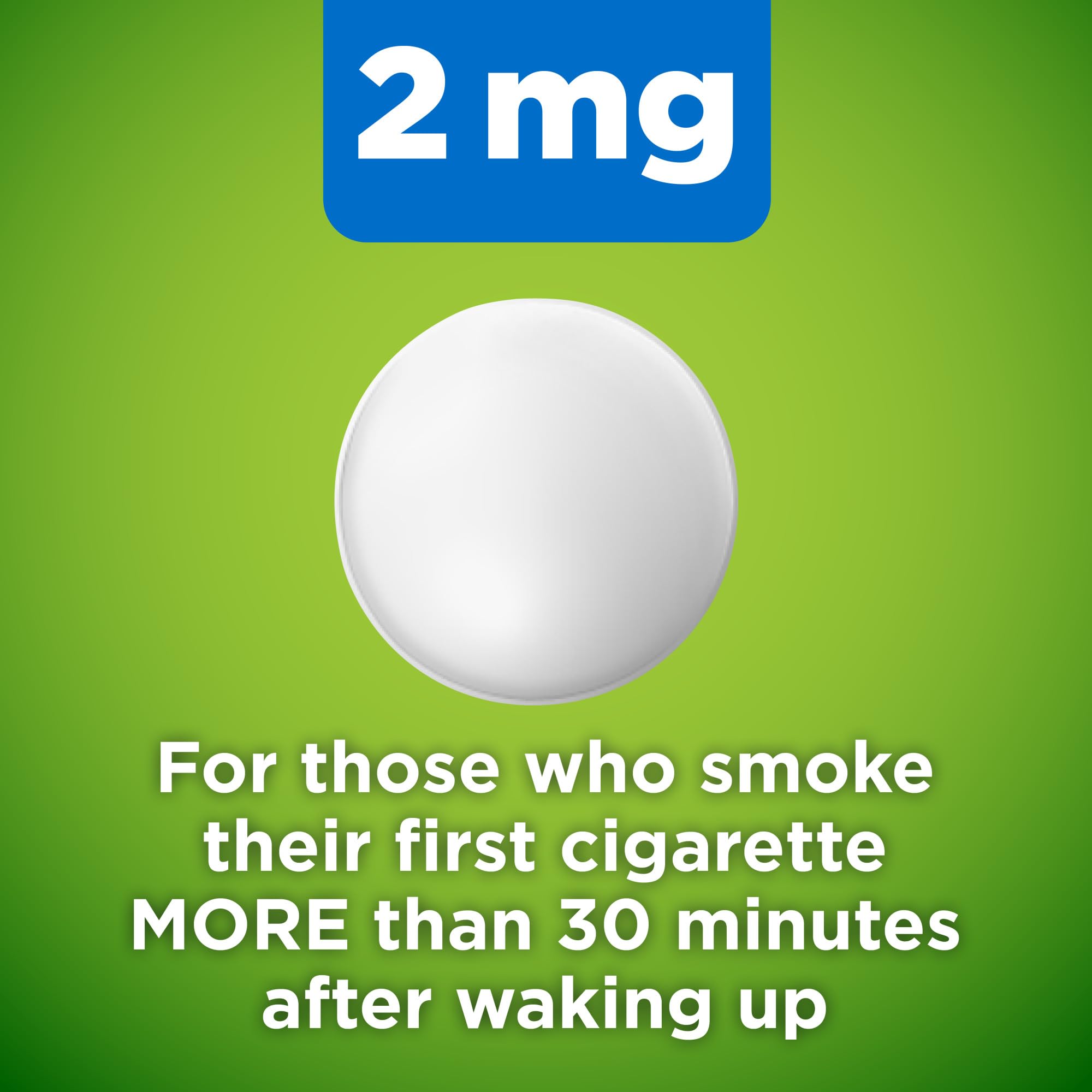 Amazon Basic Care Nicotine Polacrilex Lozenge 2 mg (nicotine), Stop Smoking Aid, Mint Flavor, 144 Count (Packaging may vary)