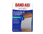 BAND-AID Flexible Fabric Bandages, Extra Large 10 ea (Pack of 6)