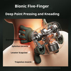 Real Touch Heat Massager, Relaxation Neck Massager,N7 Master Hand Shoulder and Neck Massager Cervical Massager,Electric Masajead