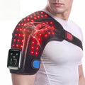 Cordless 3D Red Light Shoulder Wrap, 100 LEDs Infrared Massage Wrap,5000mAh