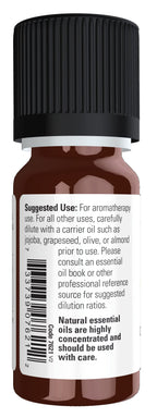 NOW Essential Oils, Chamomile Oil, Delightful Aromatherapy Scent, Steam Distilled, 100% Pure, Vegan, Child Resistant Cap, 10-ml