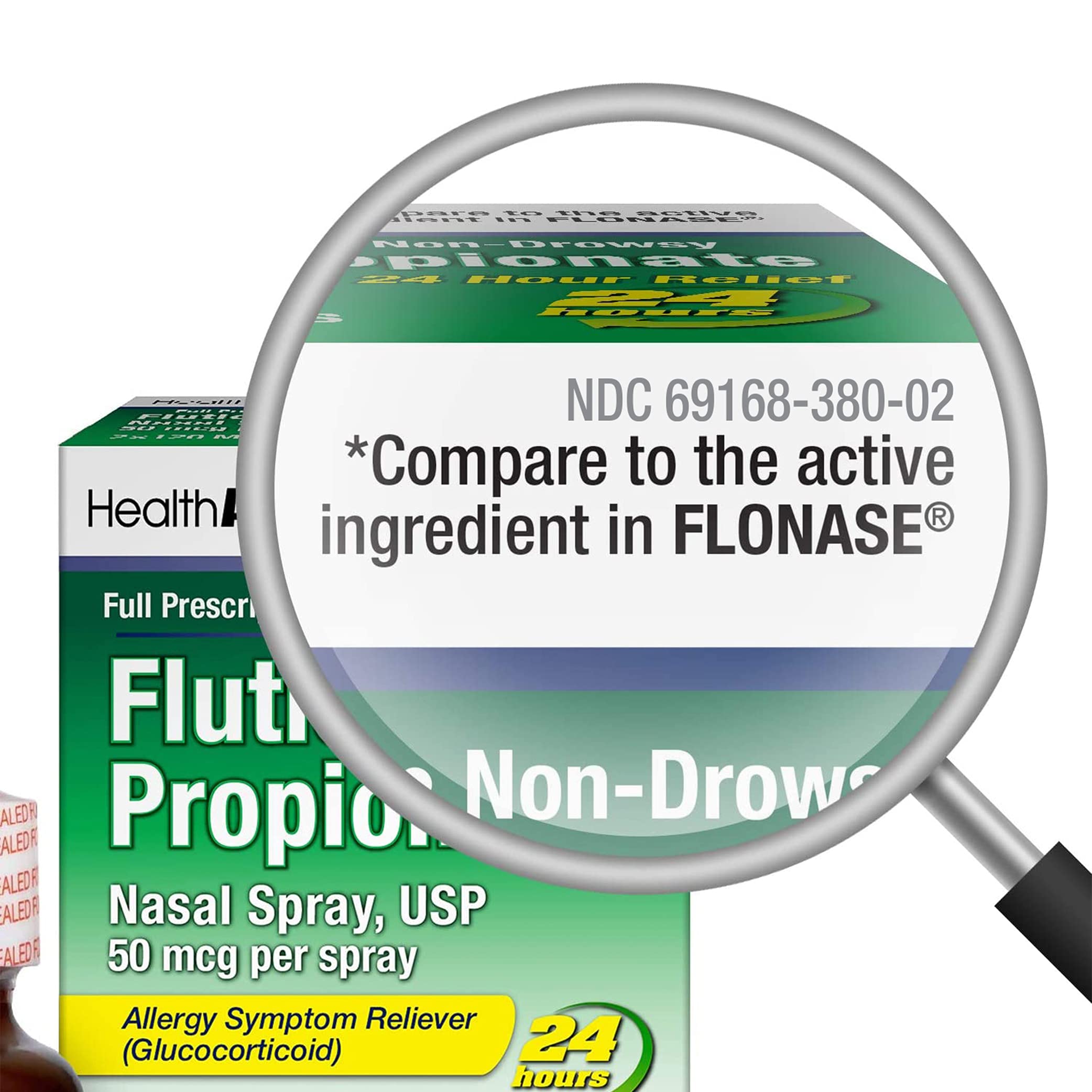 HealthA2Z Fluticasone Propionate Nasal Sprays | Allery Relief Spray | Runny Nose | Nasal Congestion | Sneezing | Itchy Watery Ey