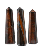 Crystal Heaven Red Tiger Eye Agate Crystal Tower Obelisk Point For Chakra, Healing And Balancing - Aaa Grade Original Certified