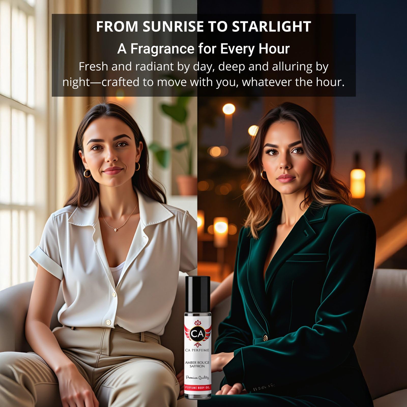 CA Perfume Impression of Absolute Aphrodisiac Unisex Perfume Oil Amber Spicy Scent Long Lasting Fragrance for Women and Men Trav