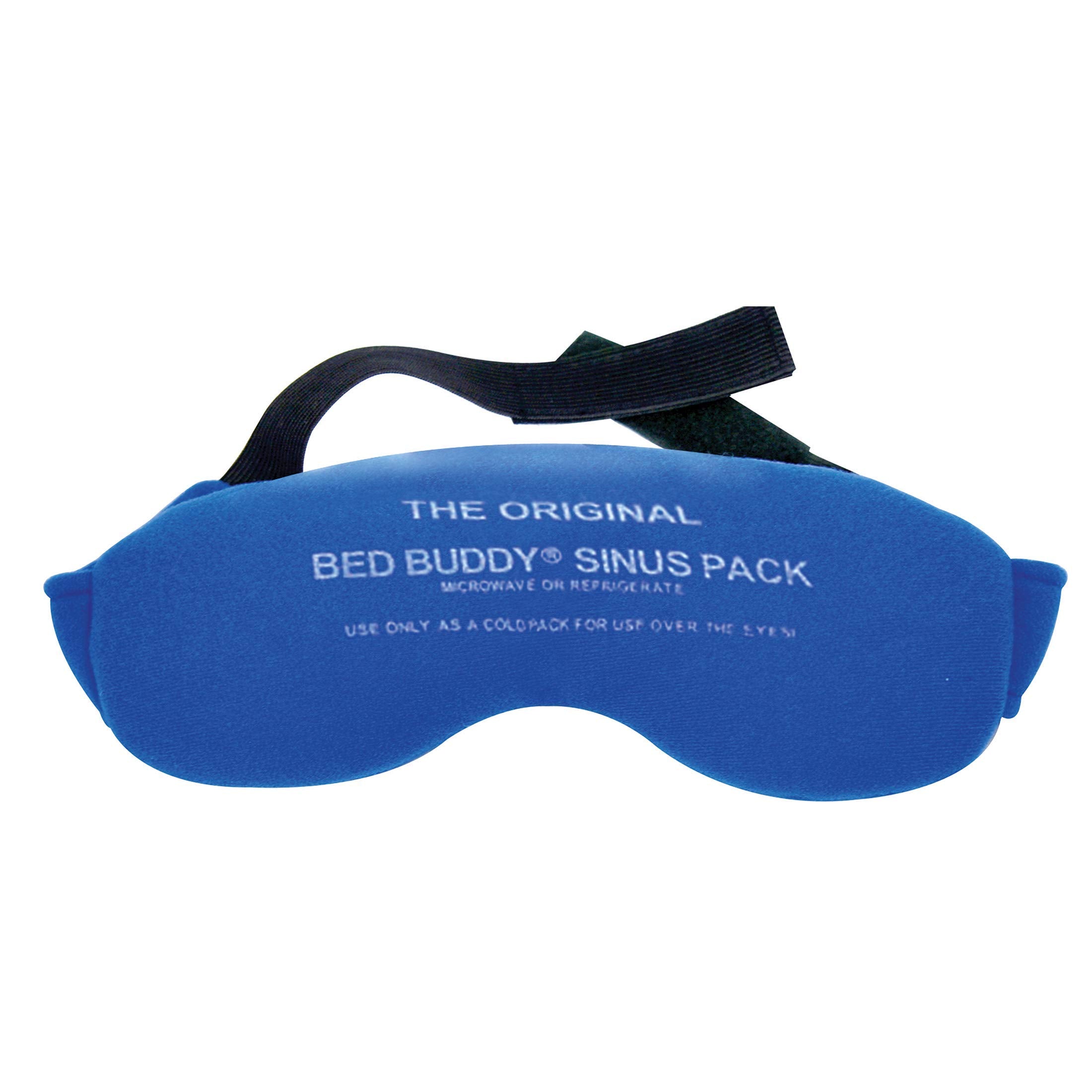 Bed Buddy Sinus Headache Relief Mask - Heated Eye Mask and Cold Eye Mask - Stye Eye Compress and Eye Heating Pad, For Headaches,